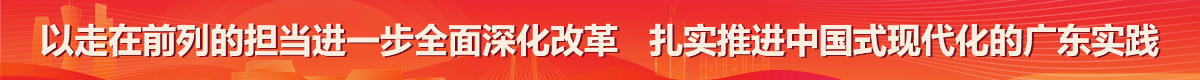 以走在前列的担当进一步全面深化改革 扎实推进中国式现代化的广东实践