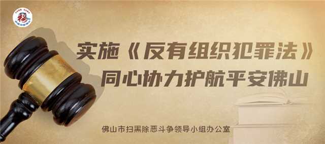 图解《反有组织犯罪法》