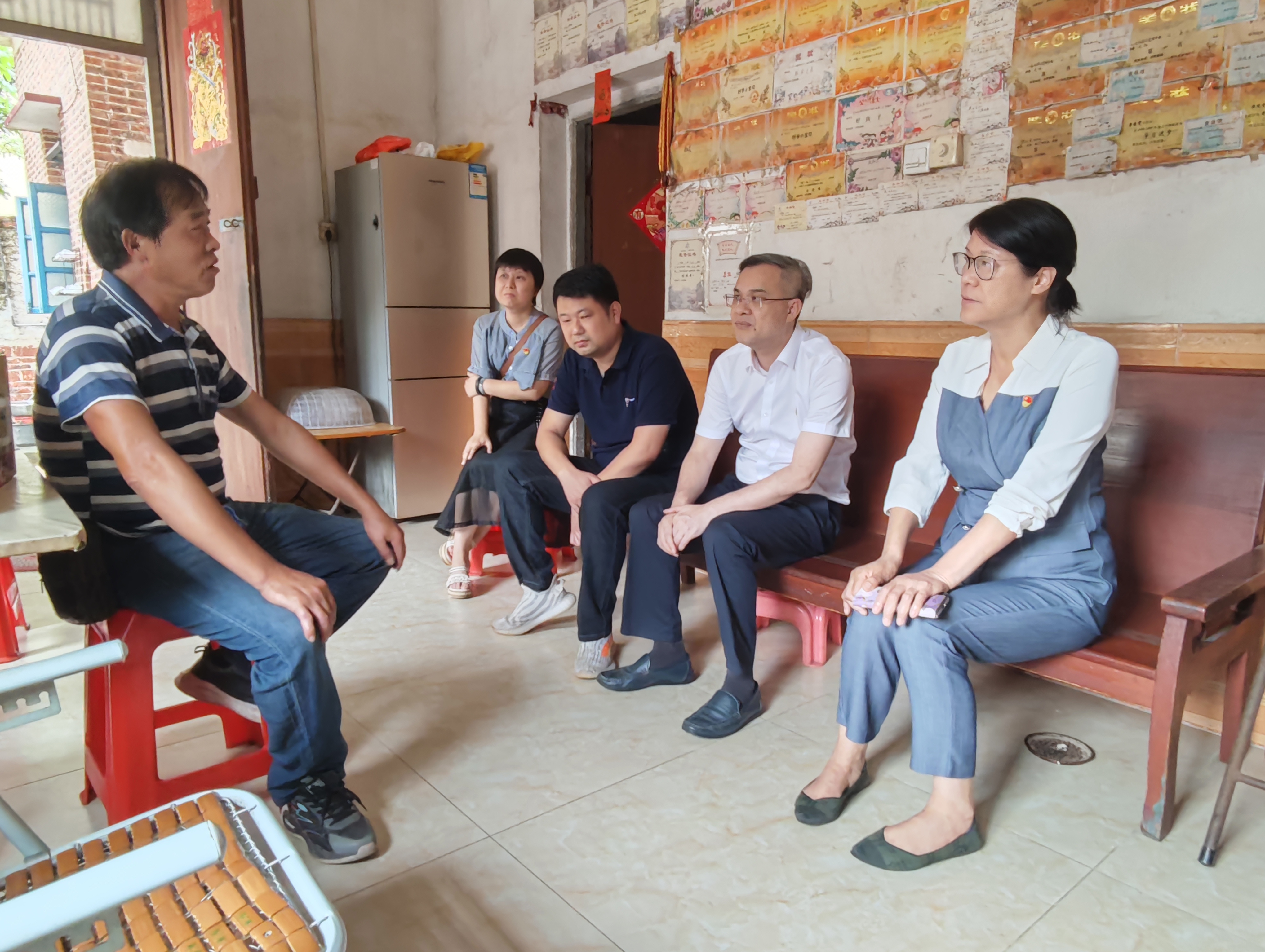 市医保局赴三水区云东海街道开展“百千万工程”结对帮扶调研